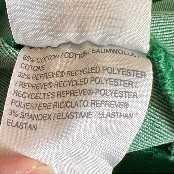 Studio Park x Jane Treacy Women's Green Denim Jacket Size S - Picture 10 of 13